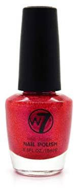 W7 Cosmetics Nail Polish Number 105, Shirley Temple 15 ml
