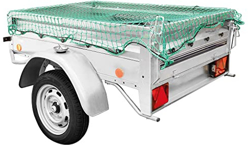 OROK - Housses pour remorque - Filet de Protection de Remorque, Dimensions : 180 x 144cm - Convient pour Tous Types de remorque Ouverte ou Plateau, Vous permez de sécuriser Votre Chargement