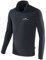 Black Crevice Herren Fleece Skirolli, schwarz/Silber, M
