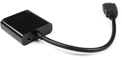 TECHLY kabelomvandlare adapter HDMI till VGA med Audio hdmi- (IDATA vga2 a)