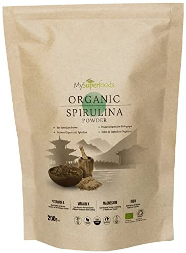 Spirulina Powder | Organic | 200g | Natural Immune System Booster | MySuperfoods