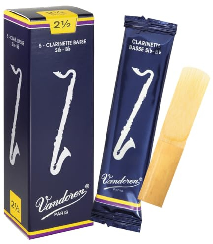Vandoren CR1225 Ancia per Clarinetto Basso, Forza 2.5