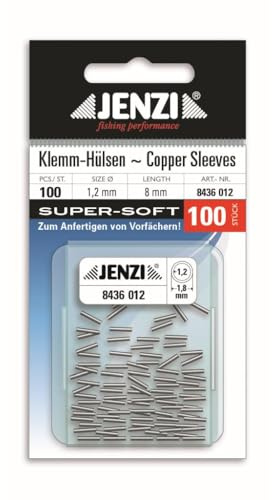 Jenzi Quetsch-Hülsen, Inhalt ca. 100 Stück, 1,2 mm