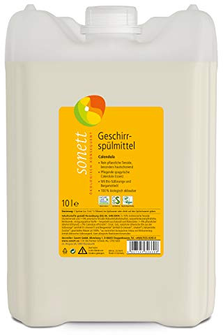 Soneto Detergente para lavavajillas CALEN lavandula.: para la vajilla fregaderos de mano, pura pflanzliche tensoactivo, especialmente hautschonend, 10 L