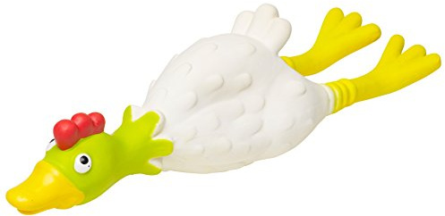 Petface latex kyckling gnissla mjuk tugga hundleksak, liten