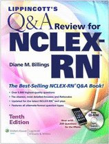 Lippincott's Q&A Review for NCLEX-RN (10th, 10) by [Paperback (2010)]