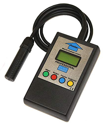 Blue Technology Professional Schichtdickenmessgerät Lackdickenmessgerät Kugelsonde P-10-S-AL | Stahl & Aluminium Coating Thickness Gauge | Lacktester für Auto | Hergestellt in EU