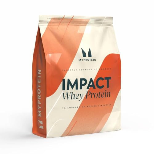 Myprotein Impact Proteína de suero en polvo | 23 gramos de proteína por porción | Galletas y Nata 1 Kilogramo | Bajo en azúcar, bajo en grasas | Crecimiento y la recuperación muscular