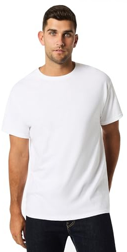 Gildan Mens Heavy Cotton Short Sleeve T-Shirt (S) (White)