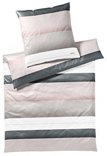 JOOP! Mako Satin Bettwäsche-Kissenbezug I Purity 4073-011I Größe 80x80 Rose