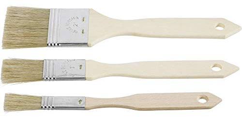 Professionell bred borste ZAHN Pinsel E10710-10 natursilke 3 st