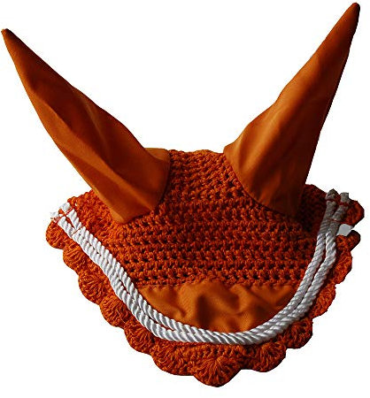 Rhinegold Fliegenschleier/Geräuschdämpfer L Tangerine