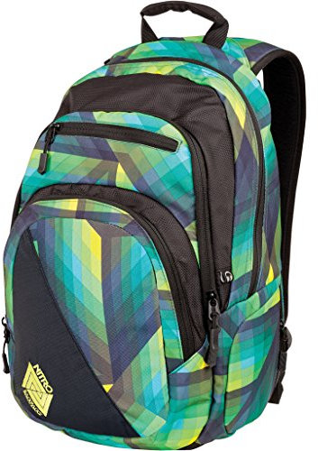 Nitro 1131-878011 Unisex Rucksack Stash, Geo Green, 29 L