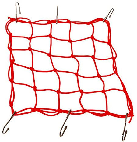 OXFORD Cargo Net – Motorcycle Luggage Net – Red