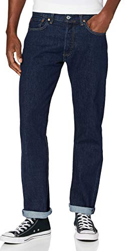 Levi's Hombre 501 Original Fit Vaqueros, One Wash, 30W / 30L