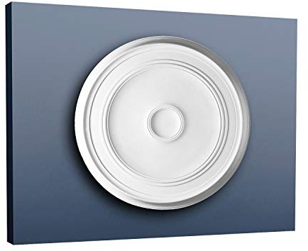 Ceiling Rose Rosette Orac Decor R76 LUXXUS Medallion Centre Quality Classic Style White 62cm = 25 inch Diameter
