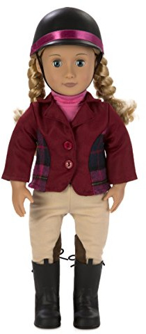 Our Generation Dolls 18-inch Deluxe Lily Anna Doll with Book