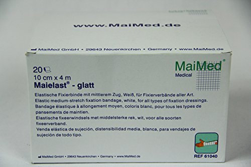 Mullbinde / Fixierbinde 10cm x 4m 20 Stück