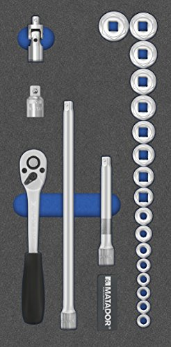 MATADOR MTS-R/V: Steckschlüssel 10(3/8), 1/3: 390 x 193 mm, 8164 1301