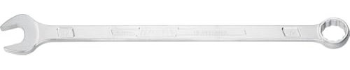 Hazet 600Lg-30 Chiave Combinata a Forchetta/Ad Anello, Extra Lunga, Forma Sottile, Argento, Apertura Chiave 30, Lunghezza 510 mm
