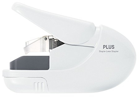 Plus 31250 Paper Clinch, Glossy White