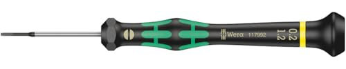 Wera 2035 Elektroniker-Schlitzschraubendreher, 0,20 x 1,2 x 40 mm, 05117992001