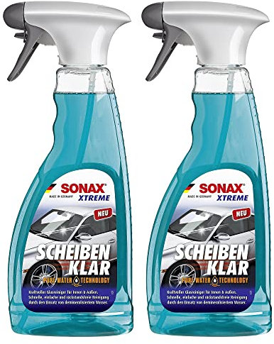 SONAX 2X 02381410 Xtreme ScheibenKlar PureWaterTechnology ScheibenReiniger 500ml