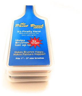 The Paint Brush Cover (3 Pack). Professional Painting Brush Holder/Case. Holds 1 to 3 Brushes