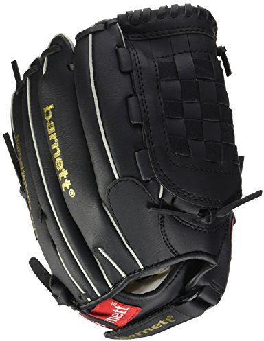JL-125 REG schwarz Baseball Handschuh, Polyurethan, Infield/Outfield, Gr 12,5 (für Rechtshänder, Wird an der linken Hand getragen)