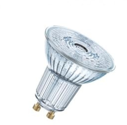 Osram LED-reflektorlampa/varmvit (2700 K)/GU10 bas/ersätter 50 W reflektorlampor/4,30 W/LED Star PAR16, paket med 1