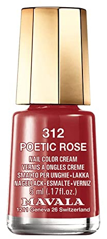 Mavala Mini Color Vernis à Ongles Crème 5 ml - Couleur : 312 : Poetic Rose
