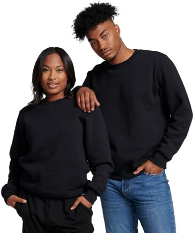 Russell Athletic mens Dri-power Men s Dri Power Fleece Sweatshirt, Black, X-Large US