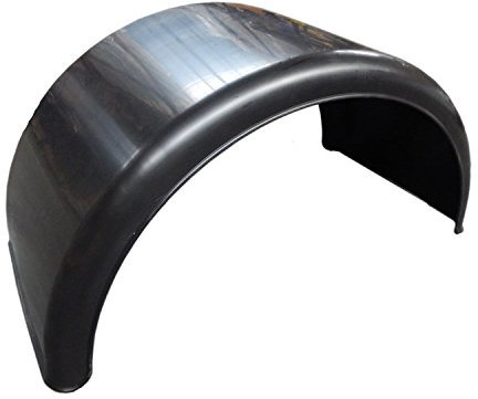 Trupa Kotflügel Breite 500 mm / Spannweite 1000 mm, Schwarz, Eisen, robust, LKW, Anhänger