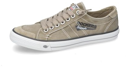 Dockers by Gerli lågtopp sneakers för män, halvskor, Sand 30st027 790450, 41 EU