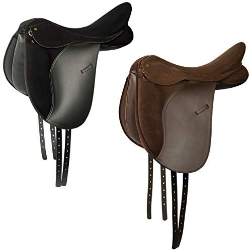 Harry's Horse Sattel sweißch DR, Farbe:braun, Größe:17.5