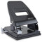 Rapesco PF88A0B1 Retro 2-fach-Locher, 35 Blatt Stanzkapazität, Schwarz