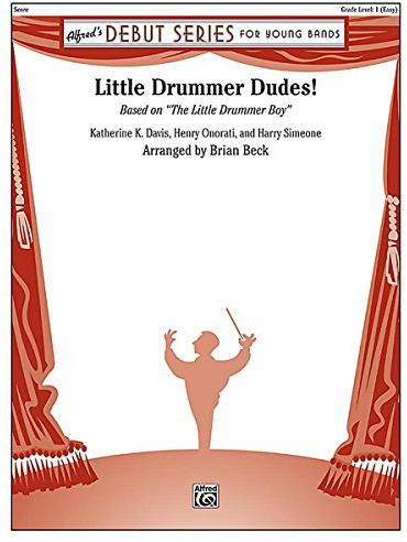Alfred Little Drummer Dudes! Concert Band Grade 1 Set