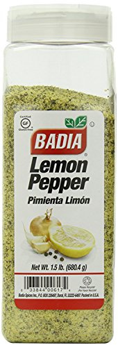 Badia Lot de 6 poivrons 680,4 g – Importation américaine – Pimienta Limon – Sans gluten