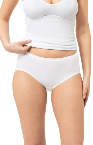 Mey Full Briefs fine Rib White Size 40