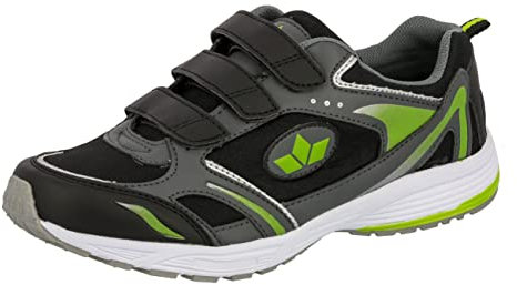Lico Herren Marvin V Fitnessschuhe, Anthrazit Schwarz Lemon, 41 EU