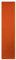 Flächenvorhang Schiebegardine Schiebevorhang Franziska lichtdurchlässig ca.60x245 cm Vorhang Gardine #286 (orange)