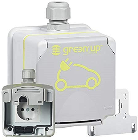 Legrand 90472 Plexo66 Green-Up Ladesteckdose