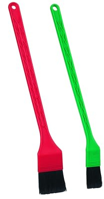 Vikan 556452 Detail Brush Set, Soft, 390 mm Length, 50 mm Width, 35 mm Height,Red