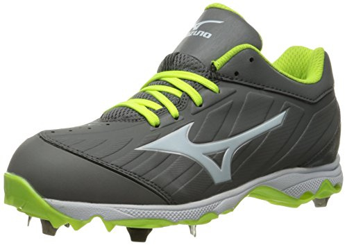 Mizuno Advanced Sweep 3 Chaussures de softball à 9 crampons pour femme, Gris (gris/blanc), 37 EU