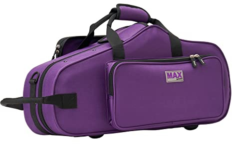 ProTec MX304CTPR Sac de transport incurvé pour saxophone alto Série Max Violet