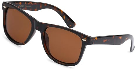 PolarSpex Polarized Sunglasses for Men and Women – UV Protection, Durable & Lightweight Retro Sunglasses for Driving, Fishing