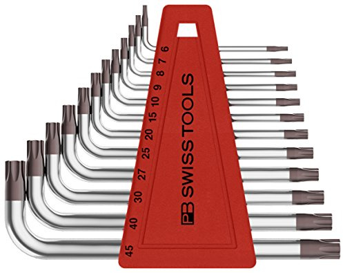 Pb Swiss Tools pb-410.h6 – 45 breve Torx© Key l-wrench set (t6-t45)