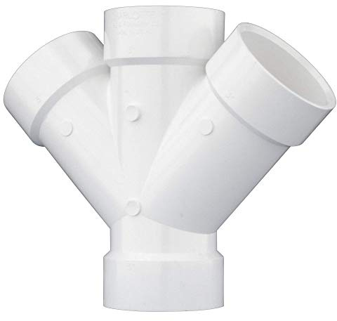 Genova Products 73430 Double Wye Pipe Fitting, 3
