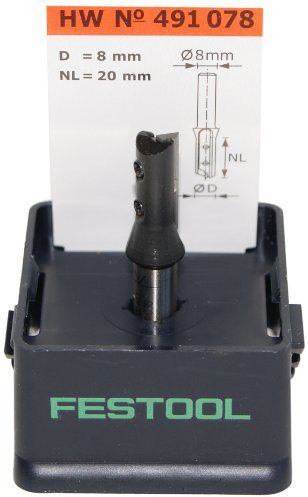 Festool Placas reversibles de fresa de ranuras HW S8 D8/20 WP Z1