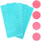 Kurtzy 4 Pièces Embosseur Pate a Sucre en Plastique pour Glaçage et Fondant - Motifs Briques, Bois, Galets et Cailloux - Pochoir Pate a Sucre Bleu 3D pour Décorer Gateaux, Bûches et Pâtisserie